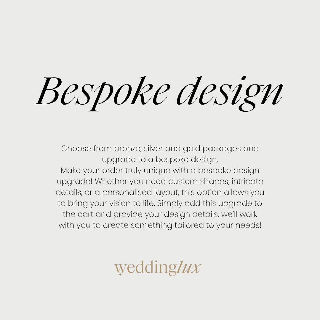 Bespoke Wedding Design