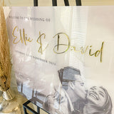 Wedding Welcome Sign With Picture