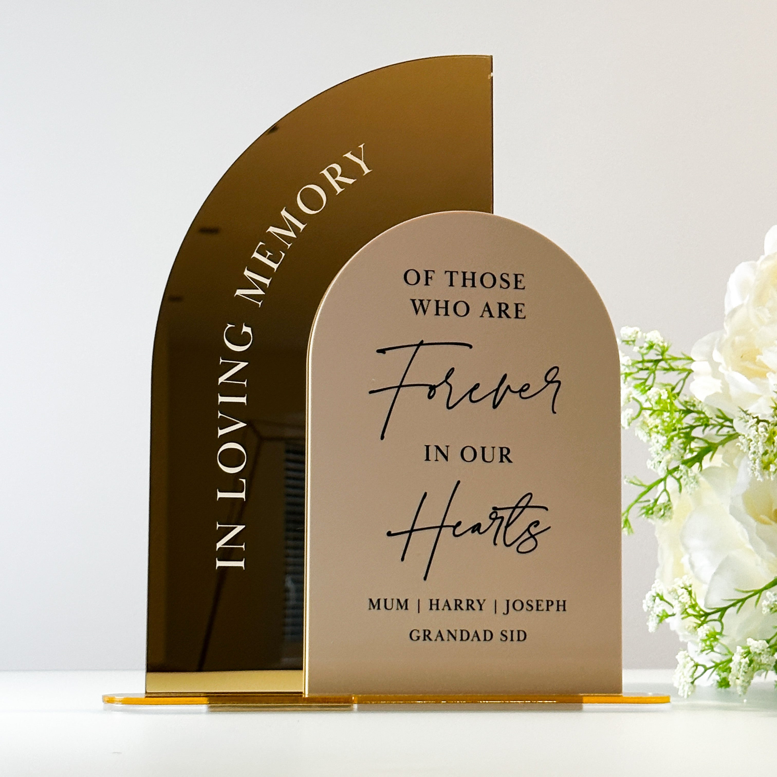 Wedding Remembrance Plaque