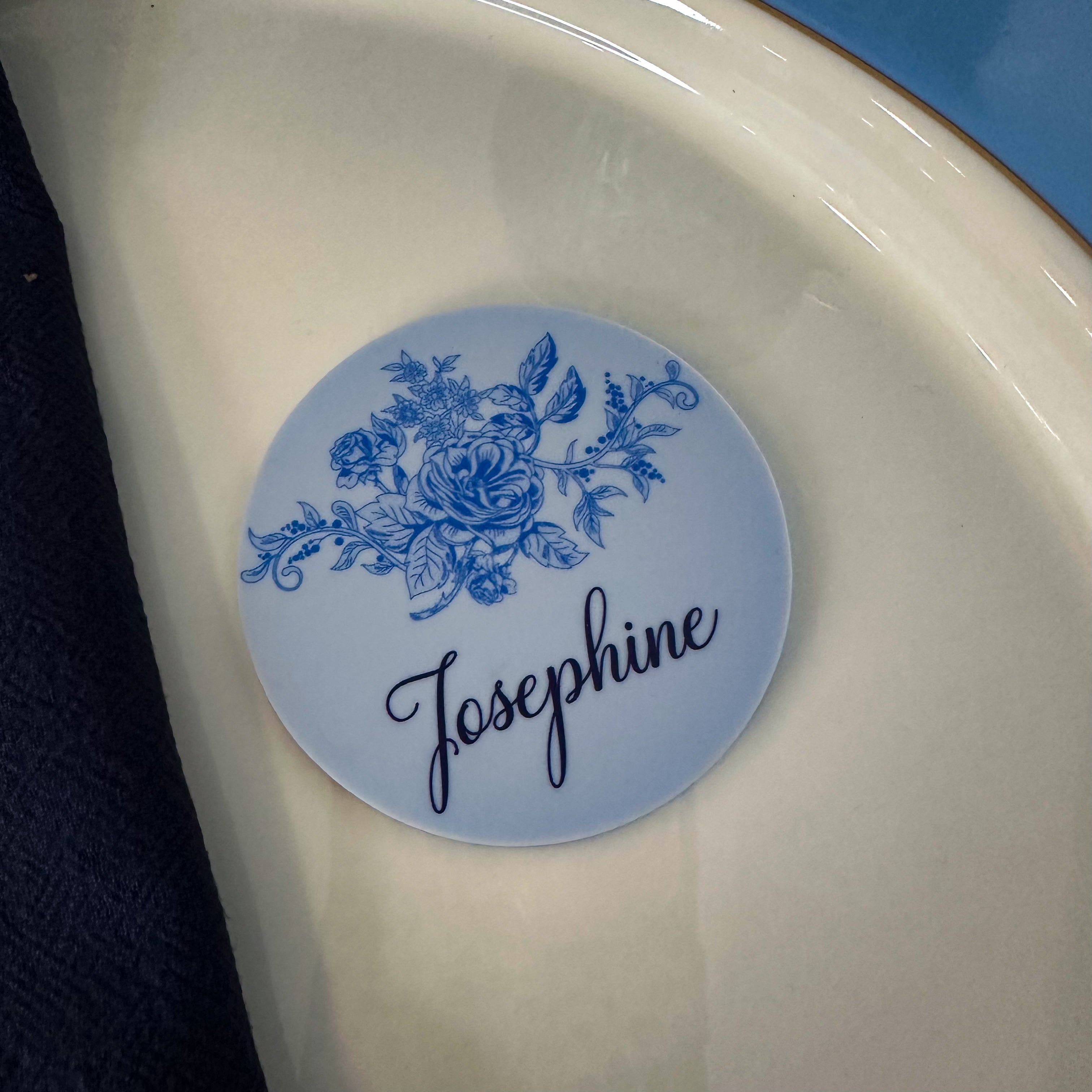 Bridgerton Themed Event Place Cards