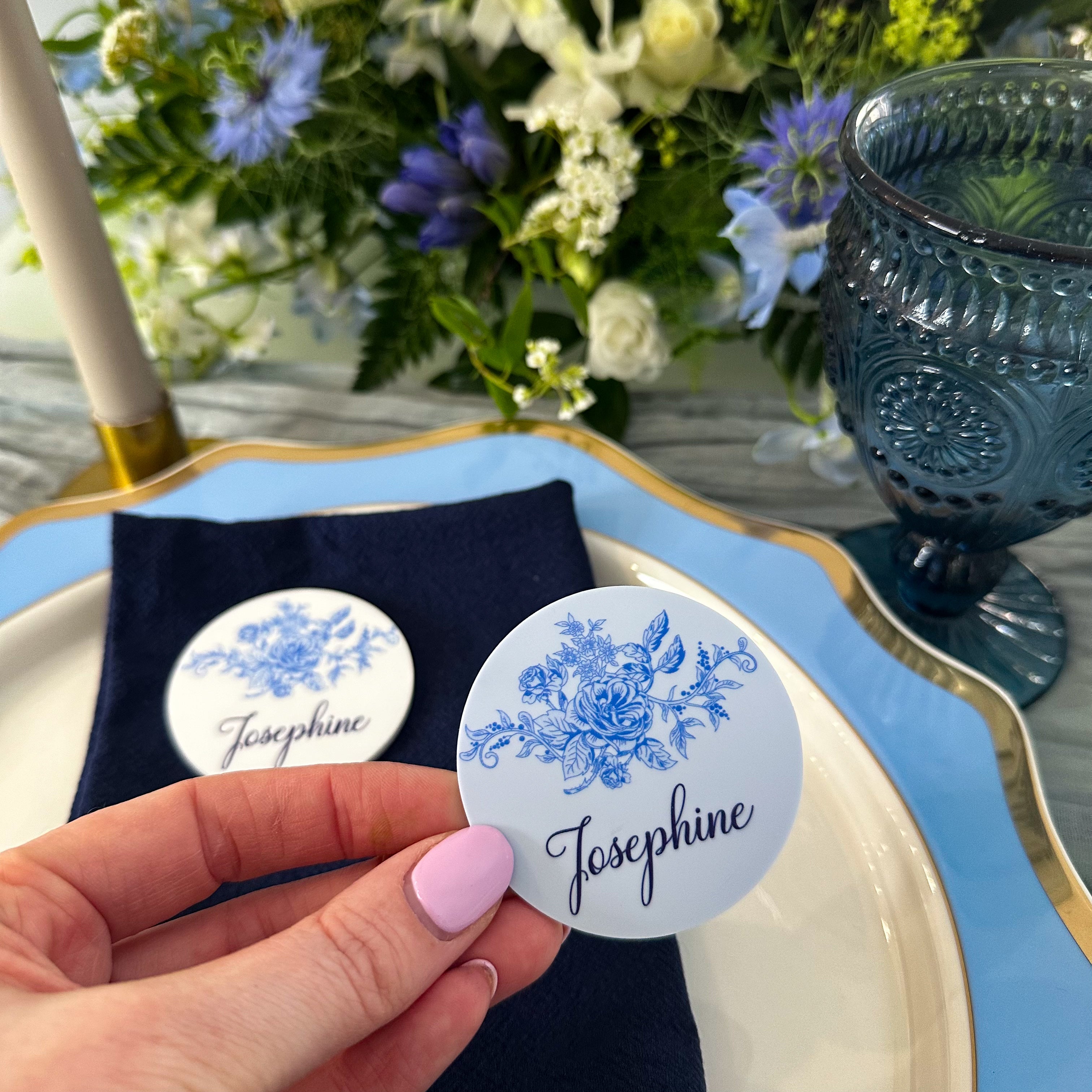 Luxury Bridgerton Inspired Wedding Place Cards