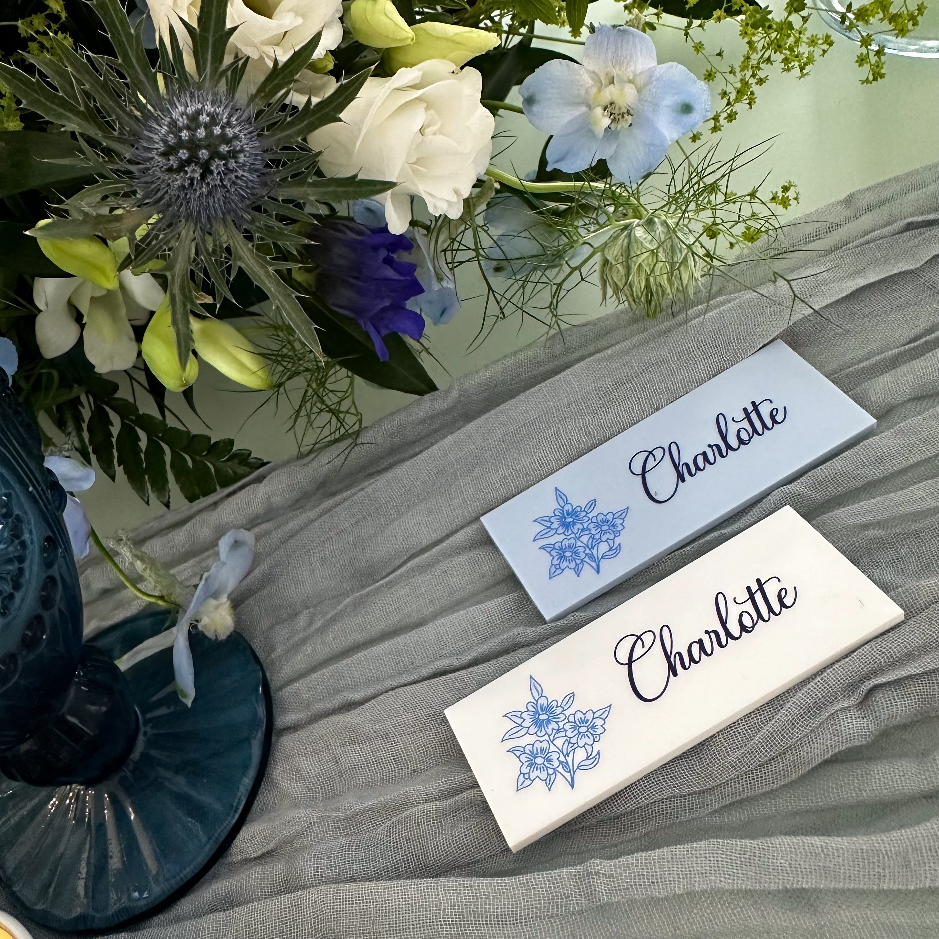 Bridgerton Themed Wedding Place Cards