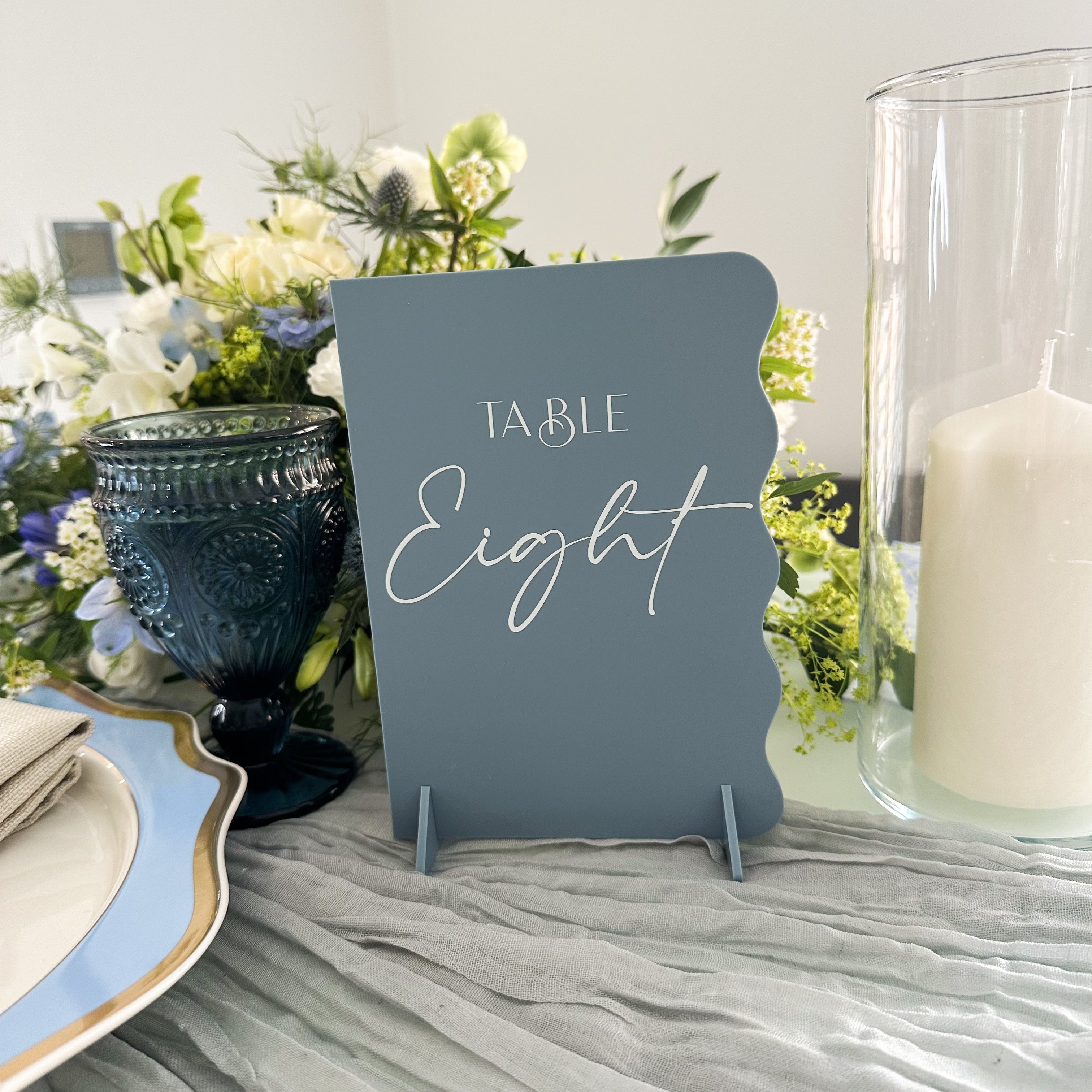 Luxury Bridgerton Themed Wedding Table Numbers