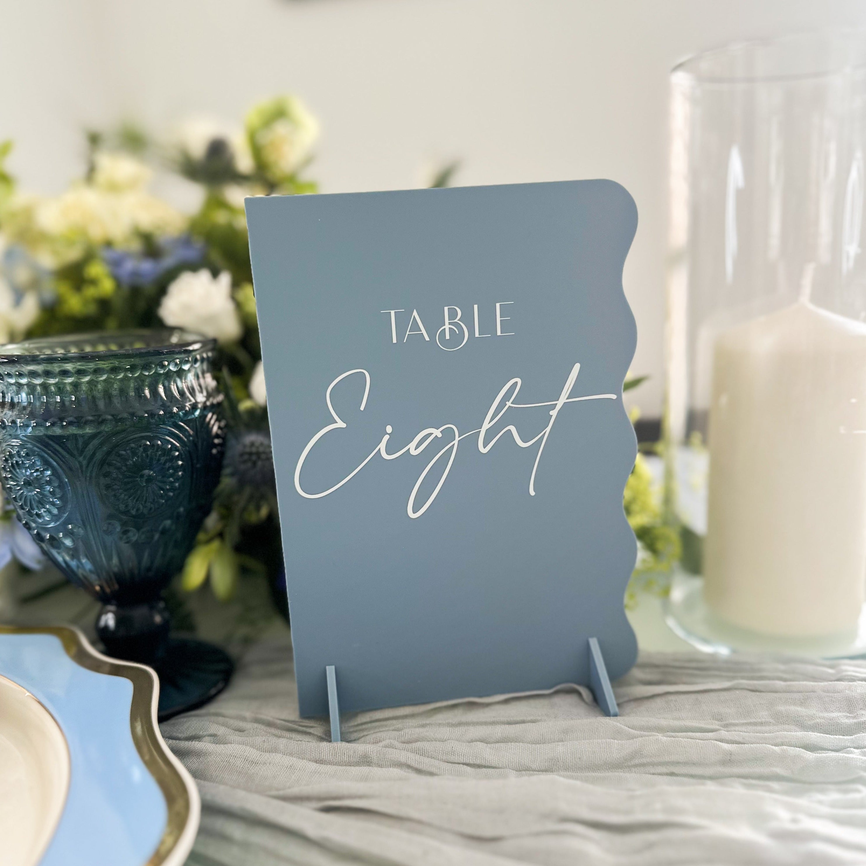 Powder Blue Wedding Décor