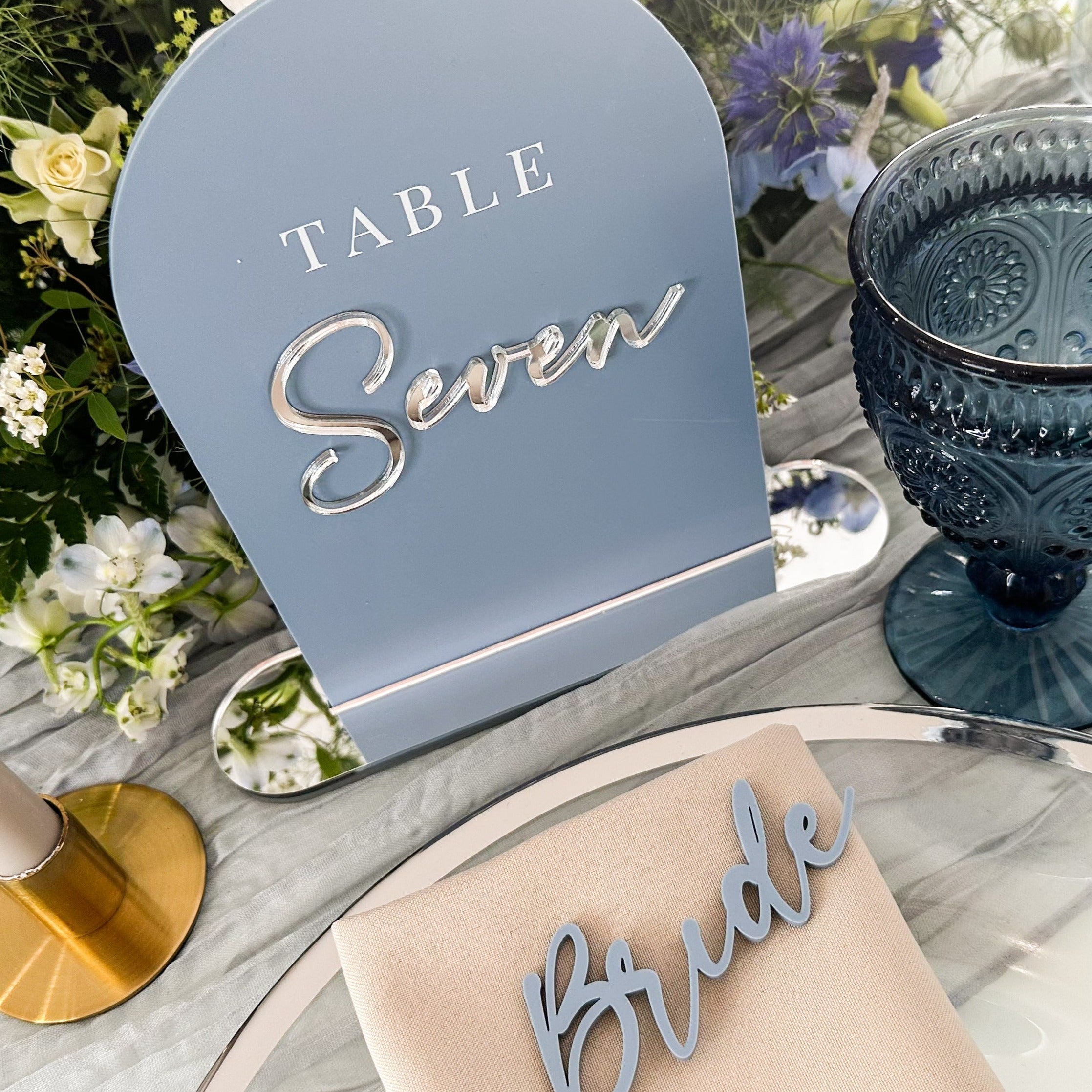 Laser Cut Wedding Place Names