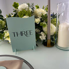 Bridgerton Inspired Wedding Table Numbers