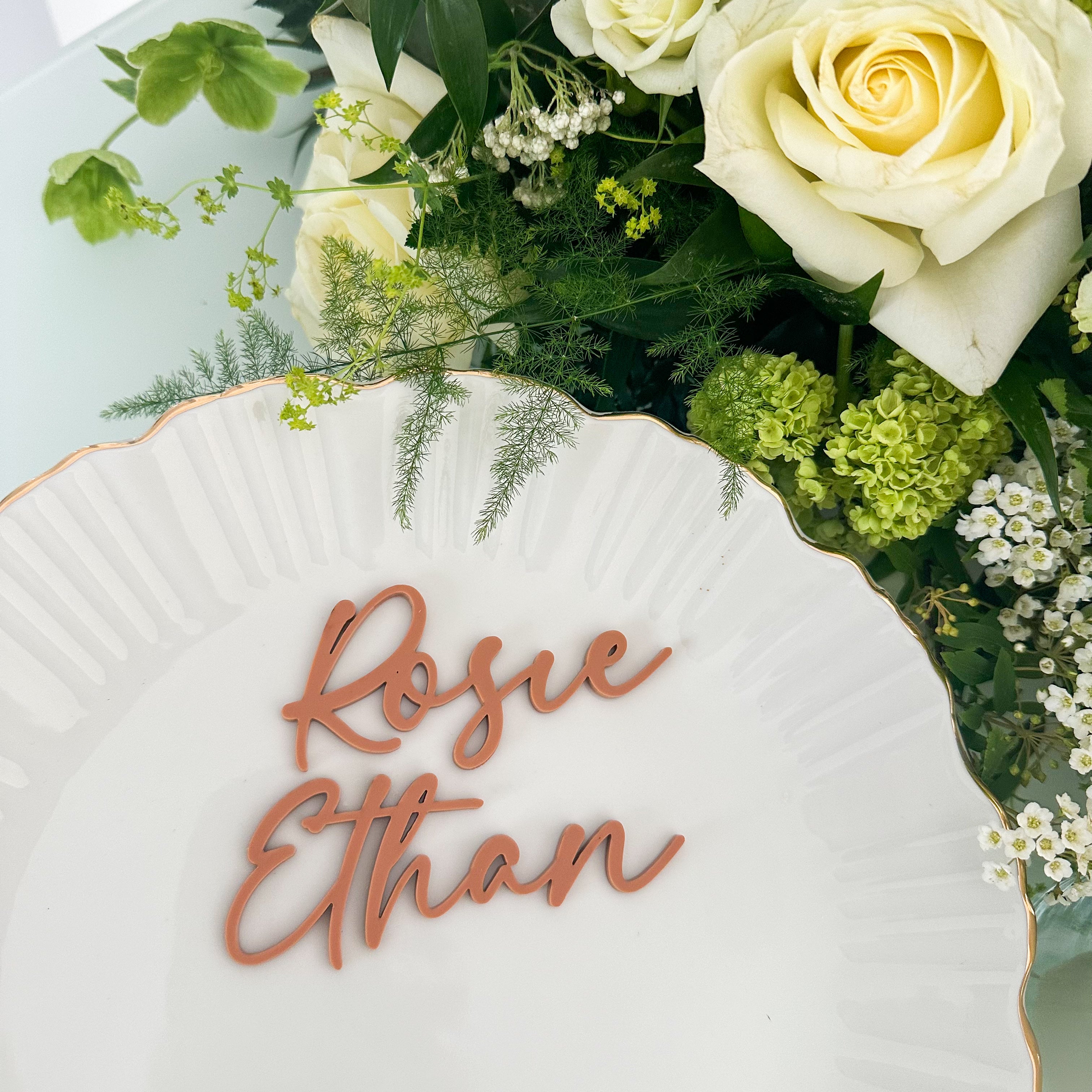 Autumn Wedding Place Cards