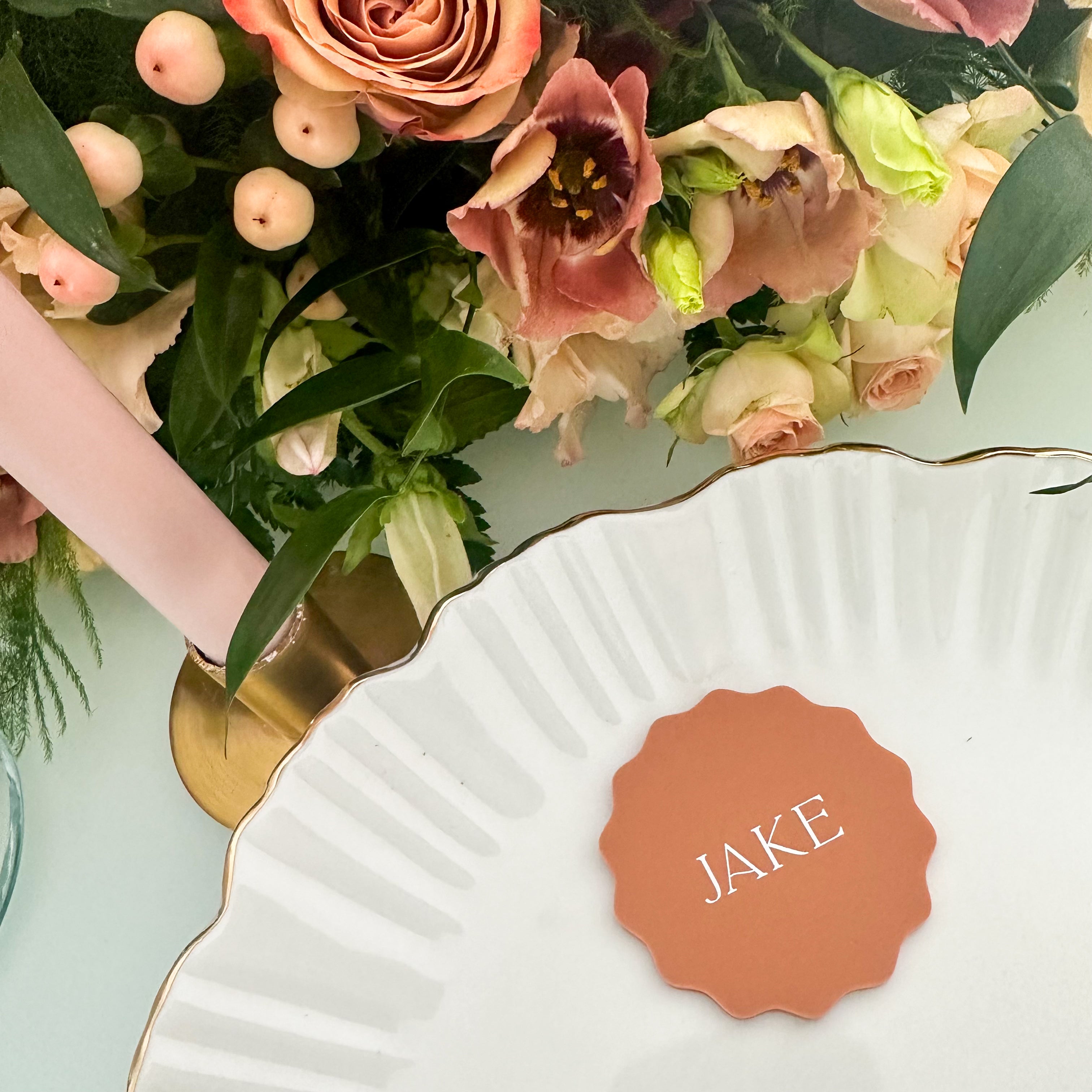 Terracotta Wedding Place Names