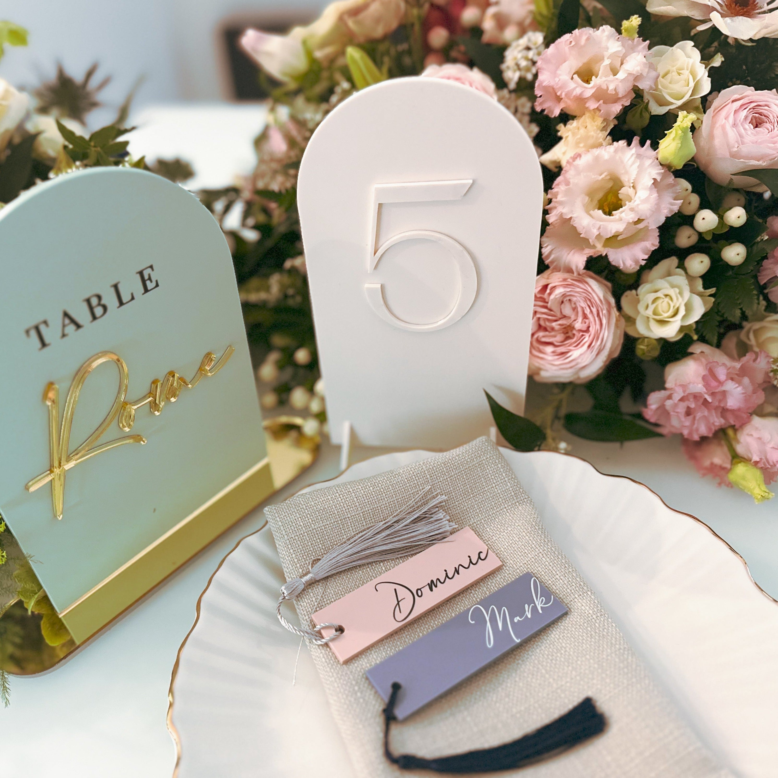 Luxury Wedding Place Cards