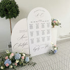 Personalised Wedding Welcome Sign & Table Plan