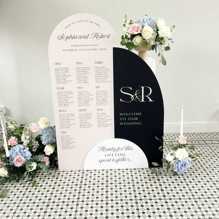 Luxury Monochrome Wedding Package