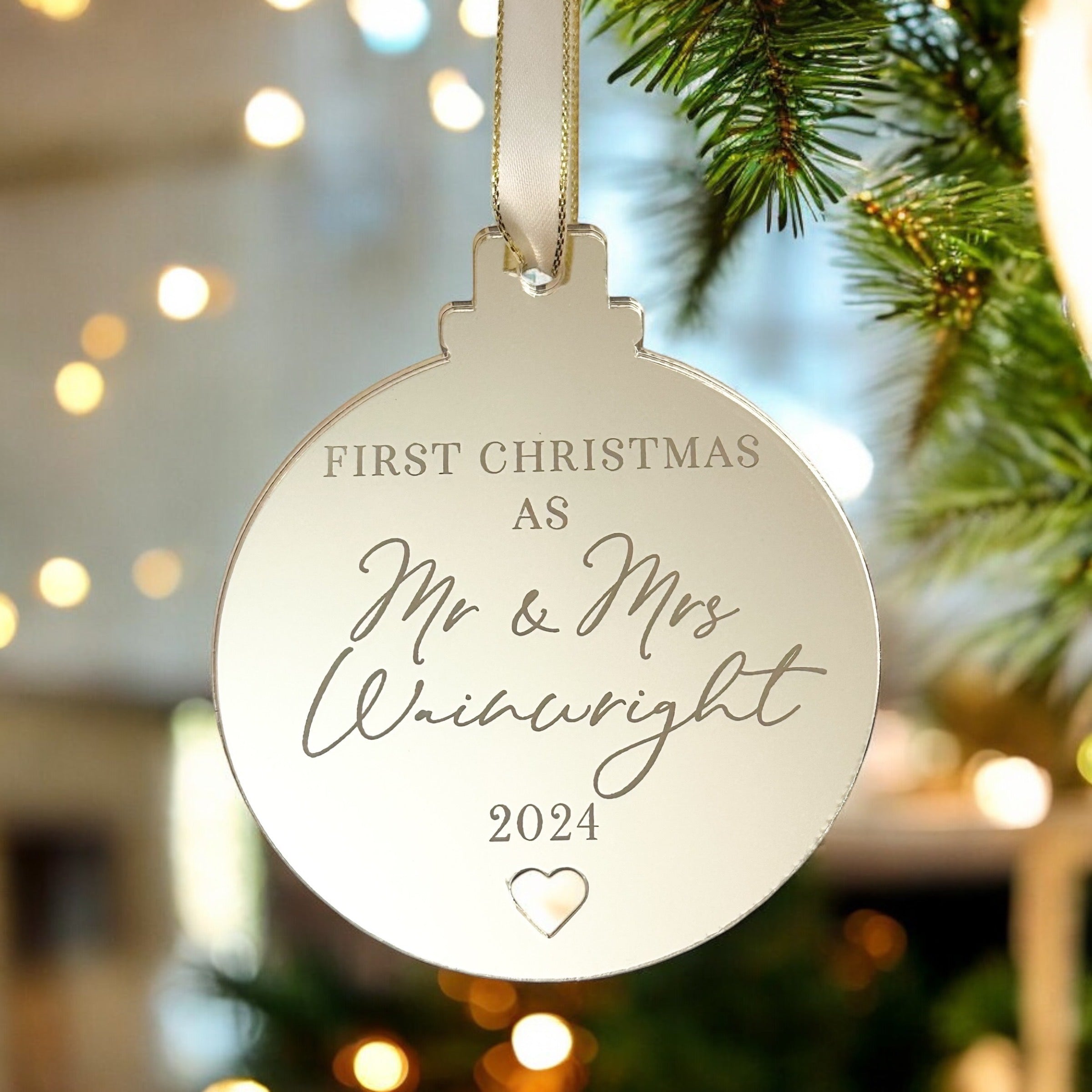 Newly Weds Personalised Secret Santa Gift