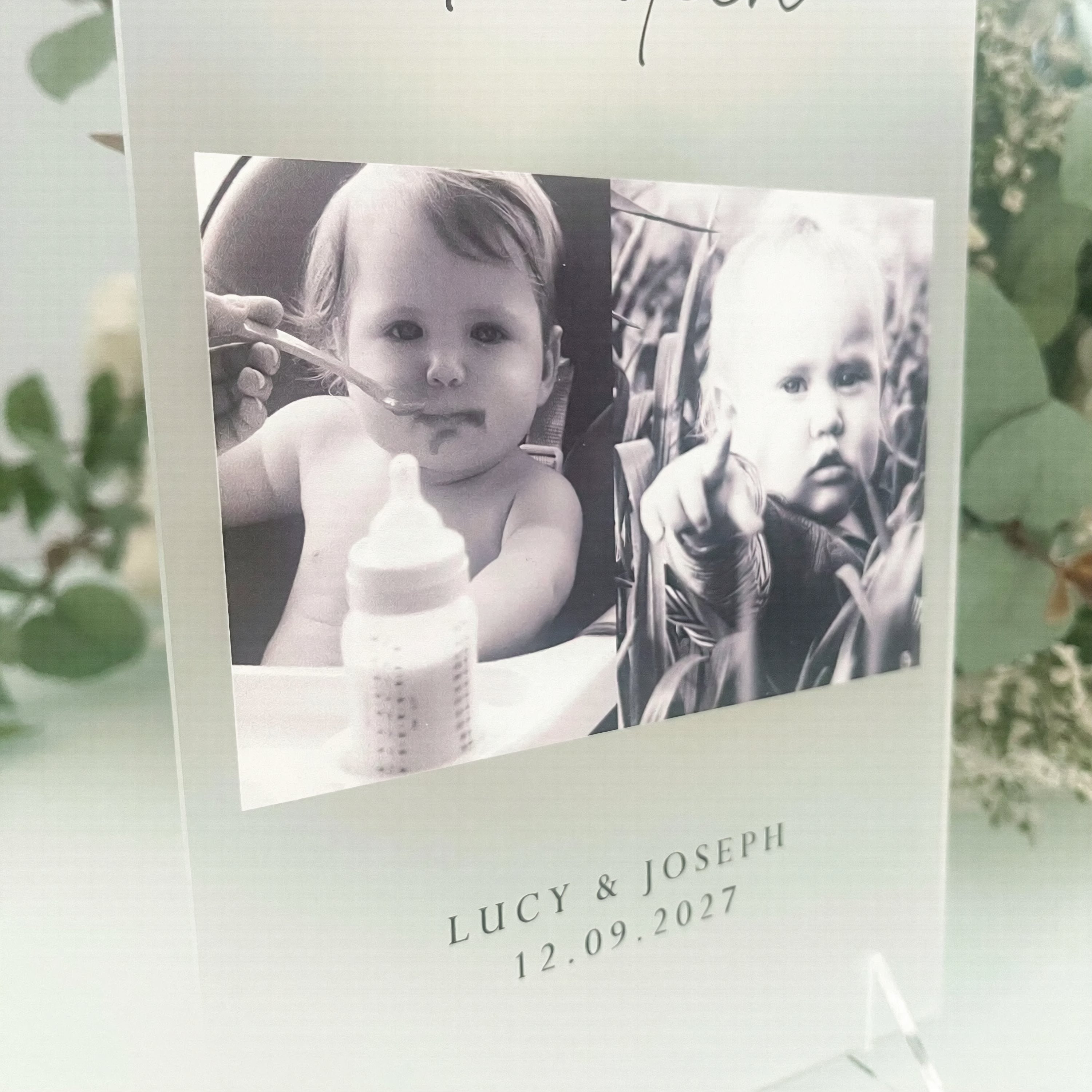 Bespoke Photo wedding Signs