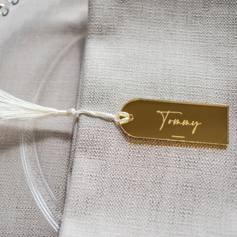 Gold Mirror Luxury Wedding Table Décor