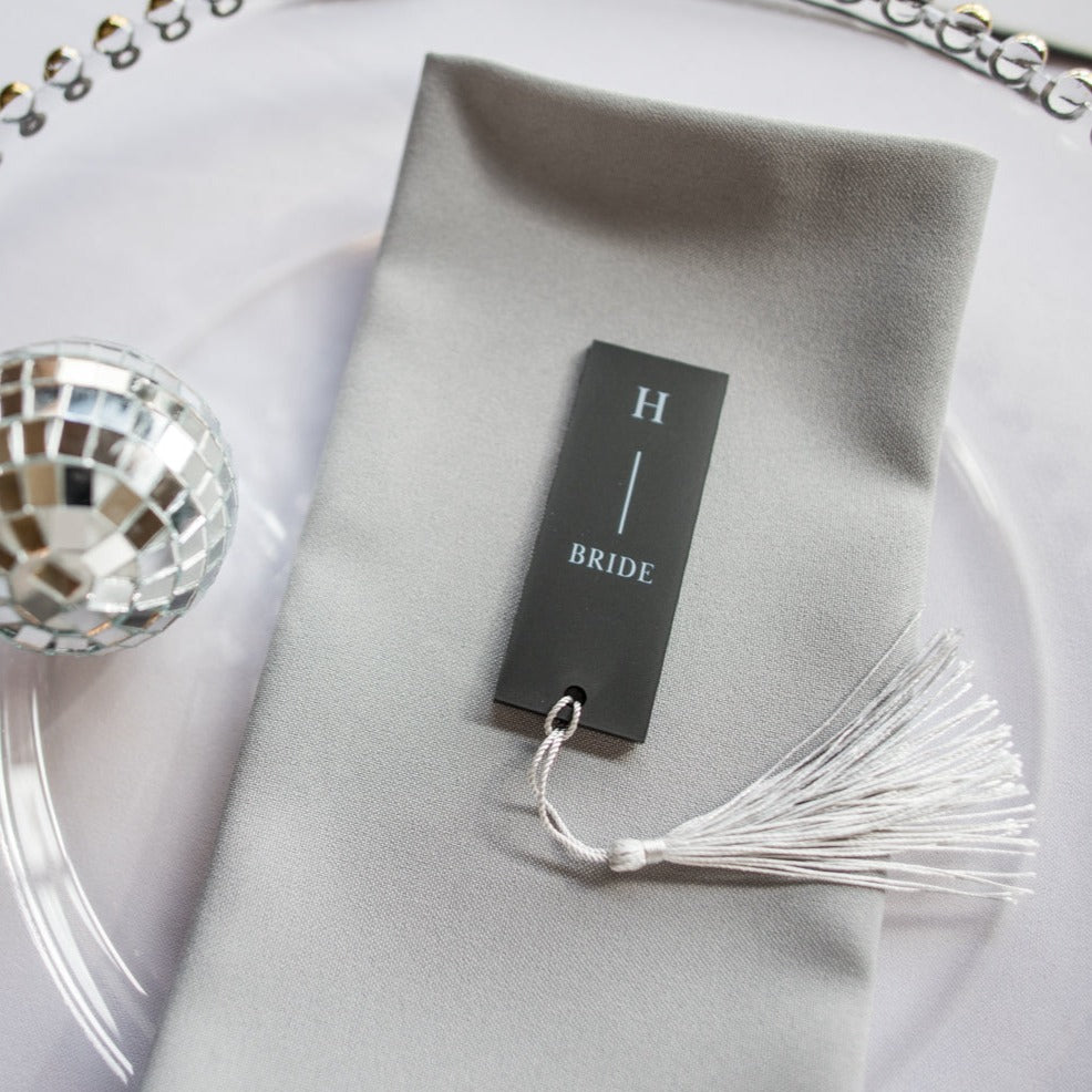 Minimalistic Wedding Place Cards