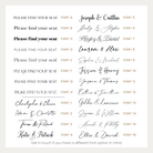 Luxury Large Wedding Signs
