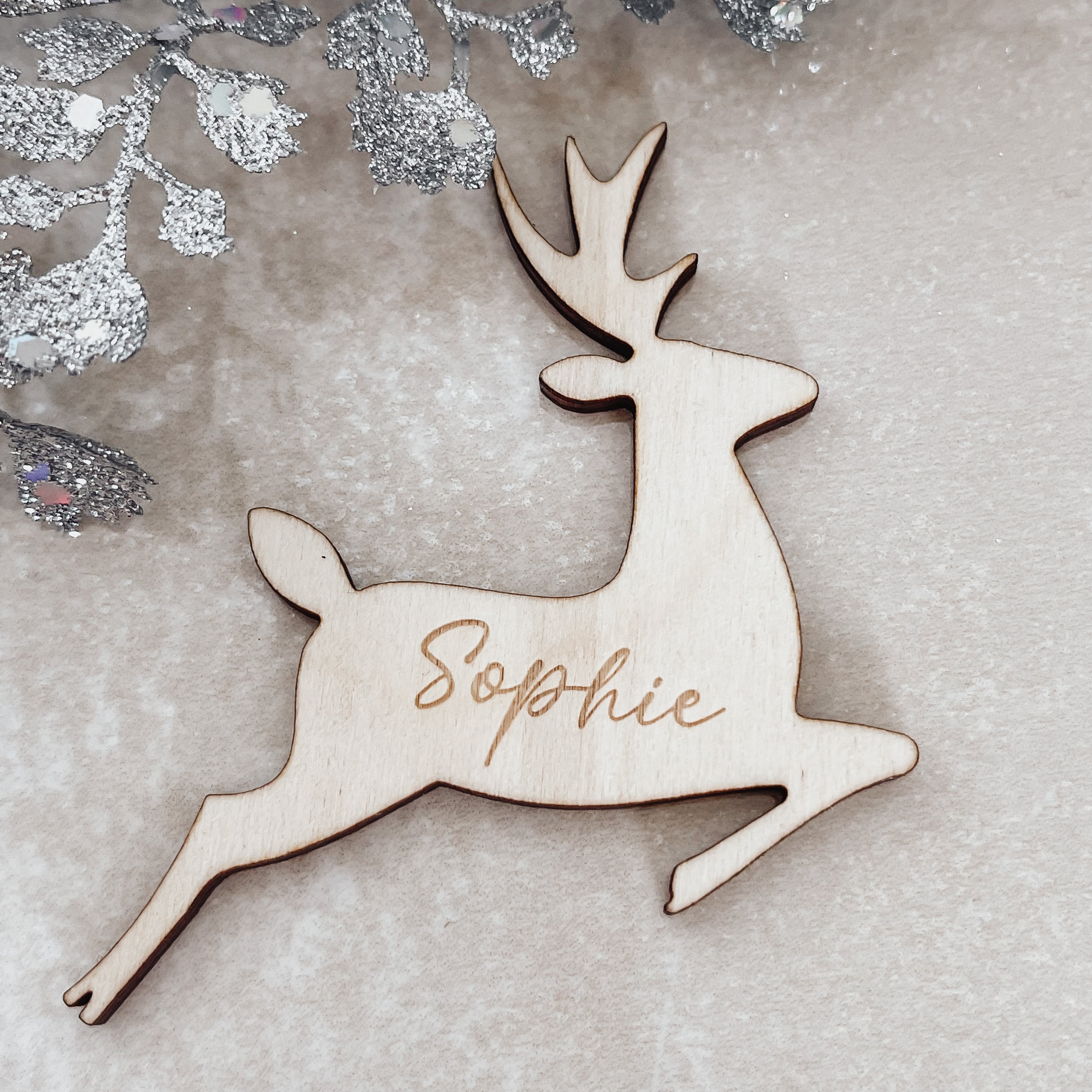 Festive Wedding Place Cards