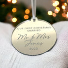 Newly Weds Christmas Bauble