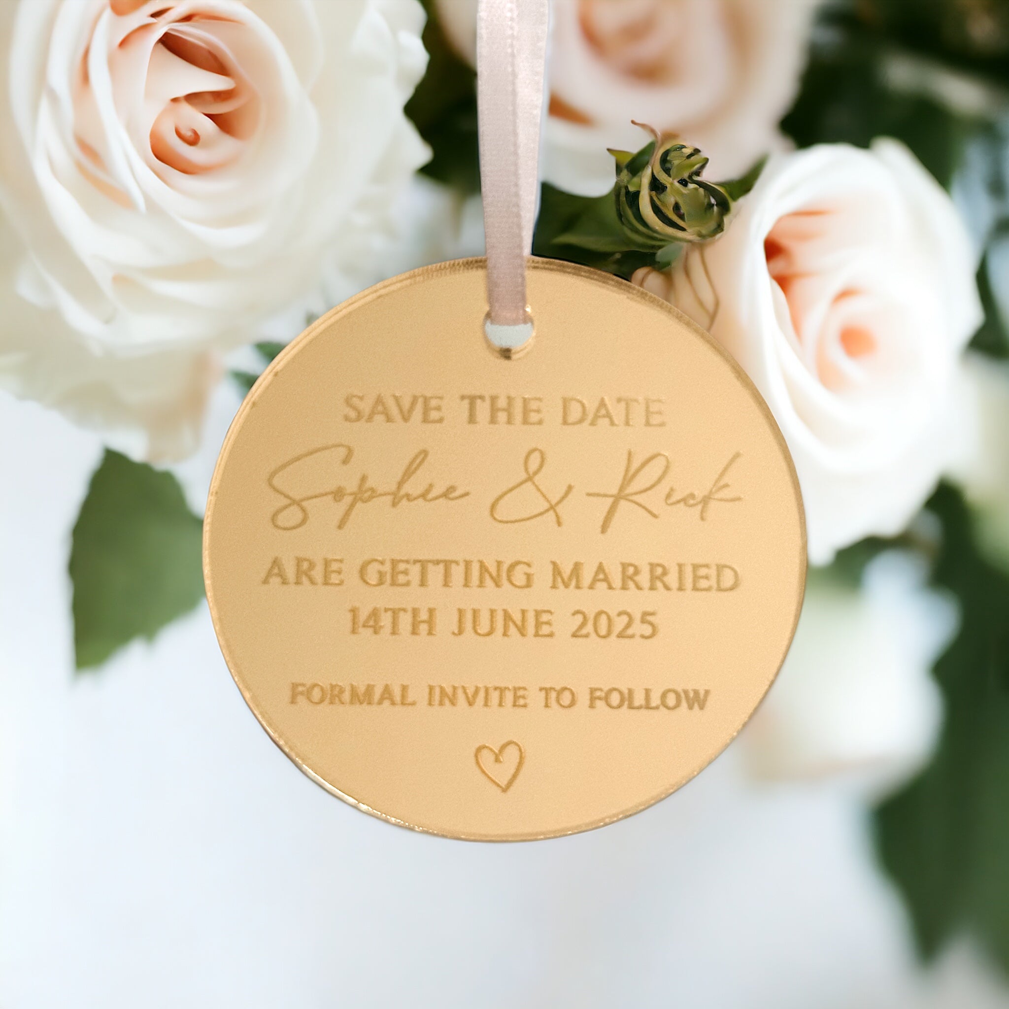 Luxury Wedding Save The Dates