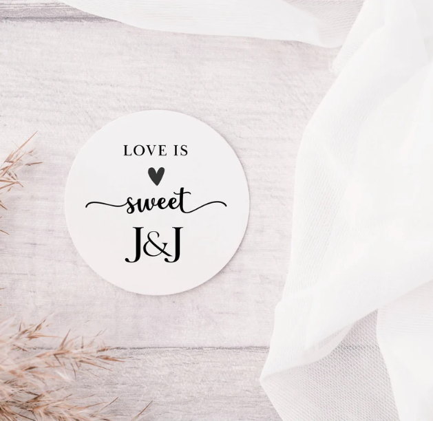 Sweet Trolley Personalised Labels