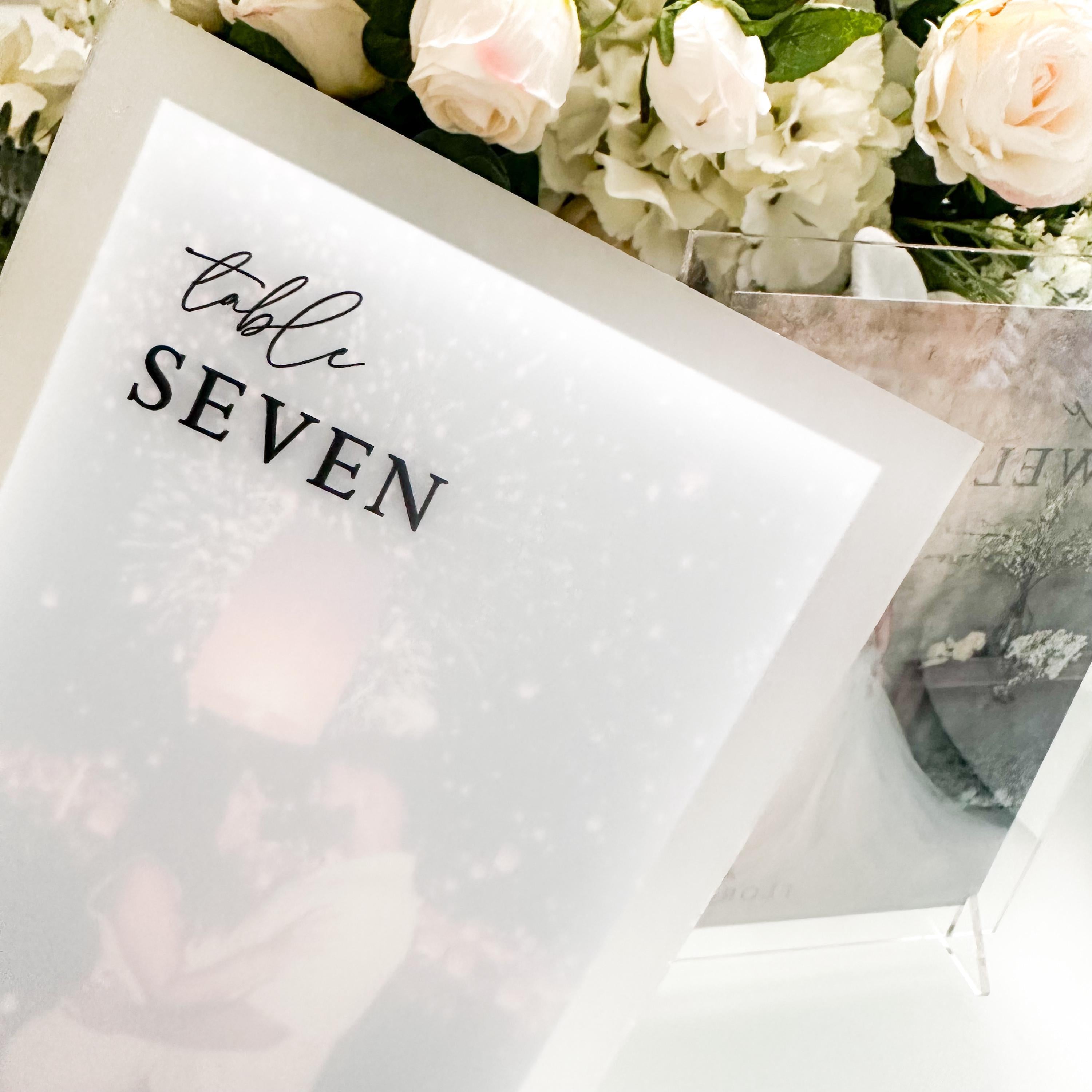 Double Sided Couples Portrait Personalised Wedding Table Number, Centrepiece