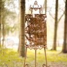 Luxury Mirror Wedding Welcome Sign