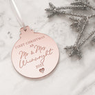 First Christmas As A Married Couple