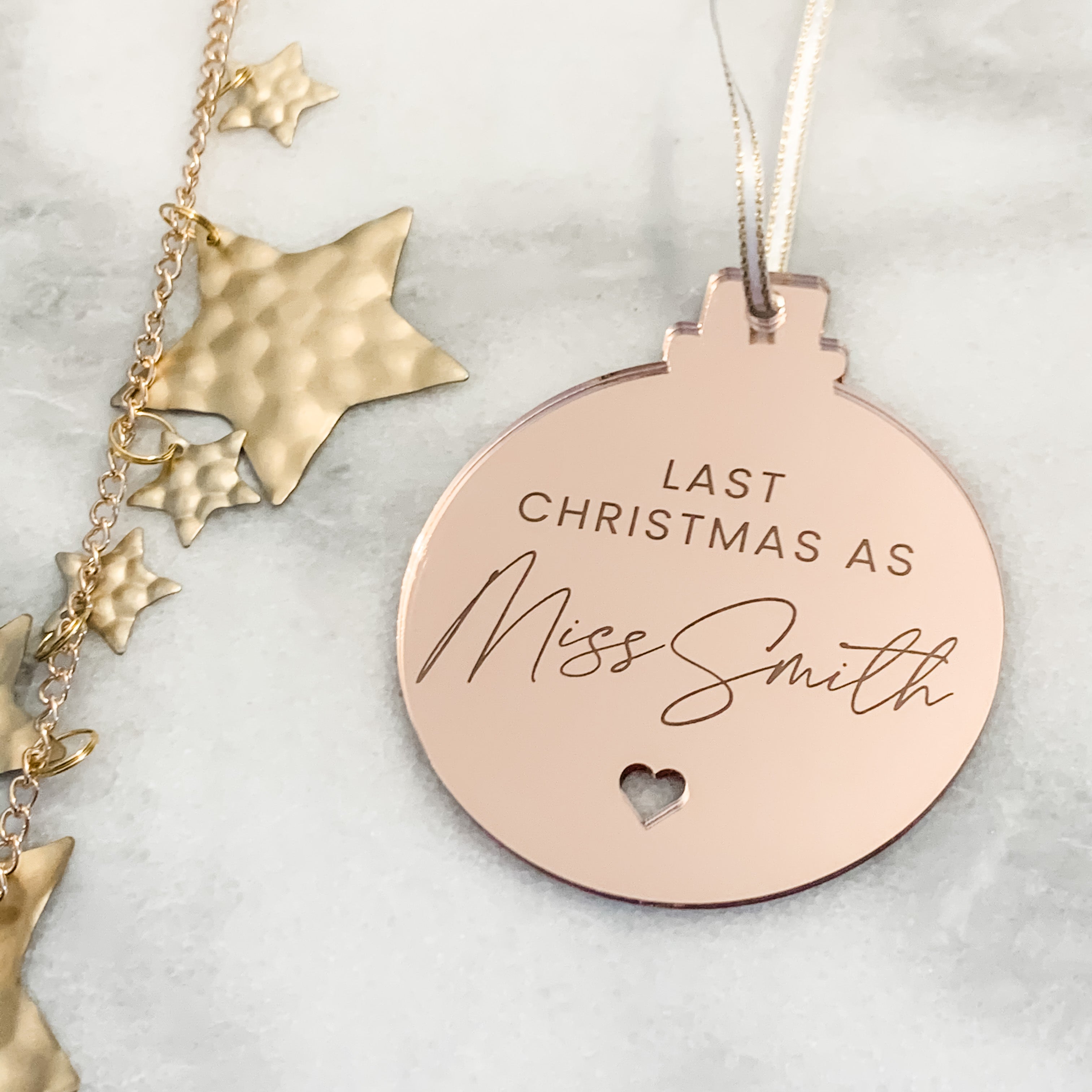 Last Christmas As A Miss Bauble