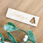 Christmas Wedding Name Settings