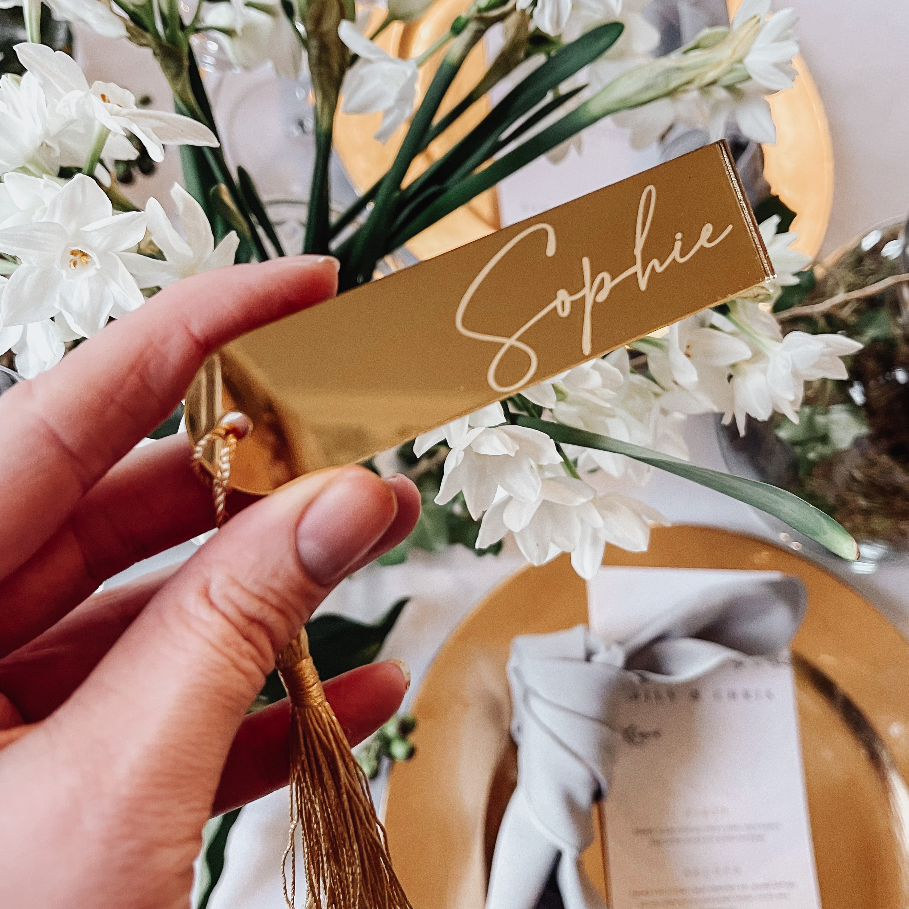 Luxury Gold Wedding Table Décor