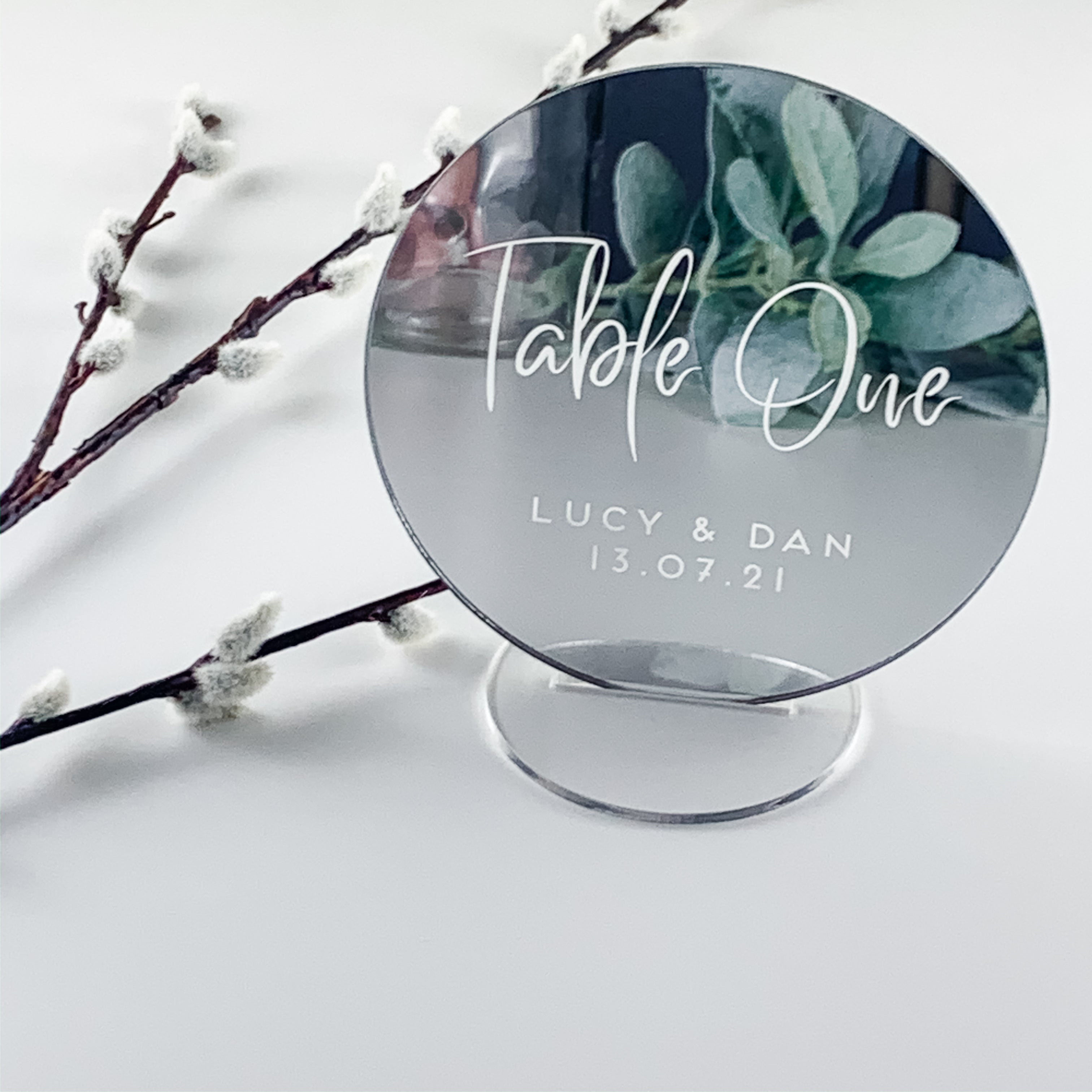 Wedding Engraved Table Numbers
