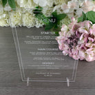 Acrylic Menu A5 Size