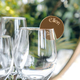 Art Deco Personalised Drinks Place Charms & Table Numbers