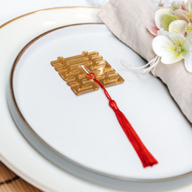 Chinese Double Happiness Wedding Favours