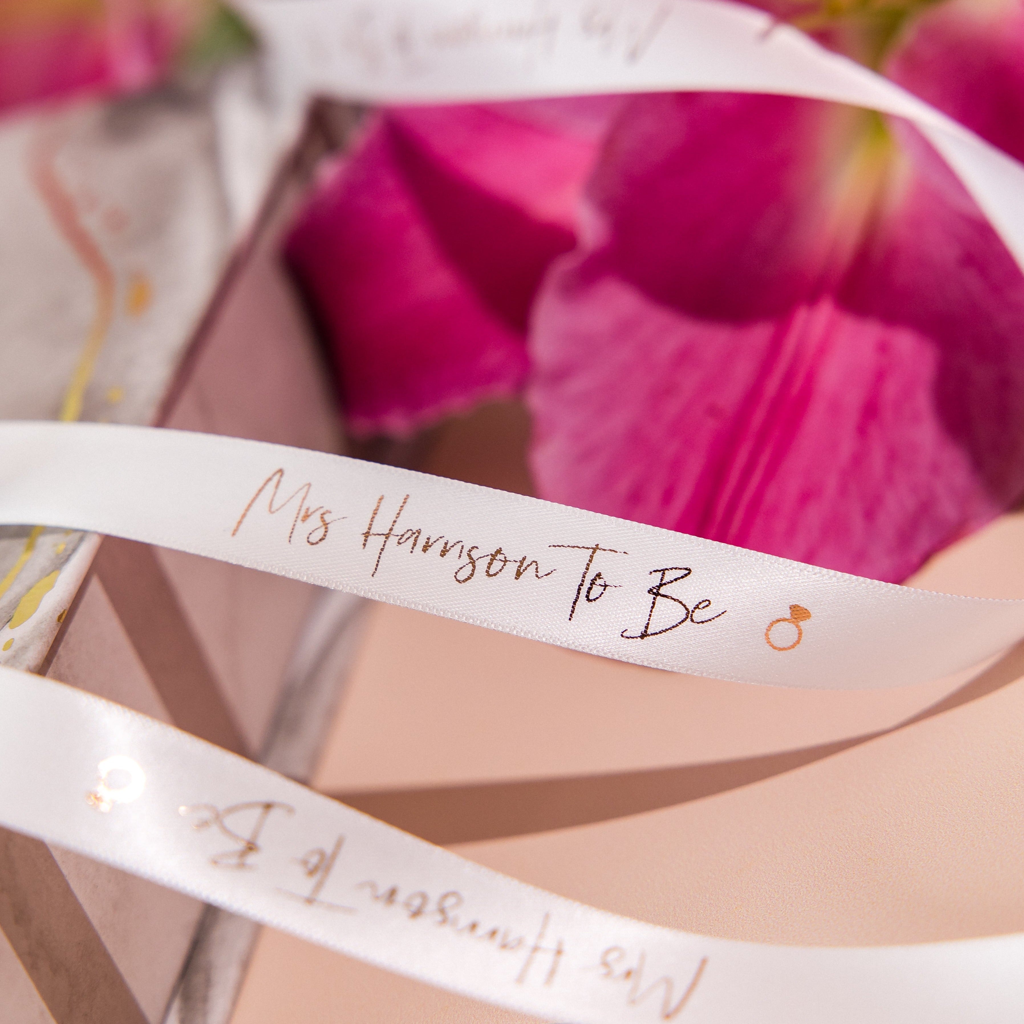 Soon To Be Mrs Gift Ribbon