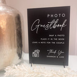 Modern Photo Booth Guest Book 