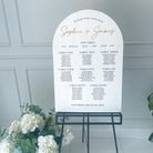 Acrylic Wedding Seating Plans