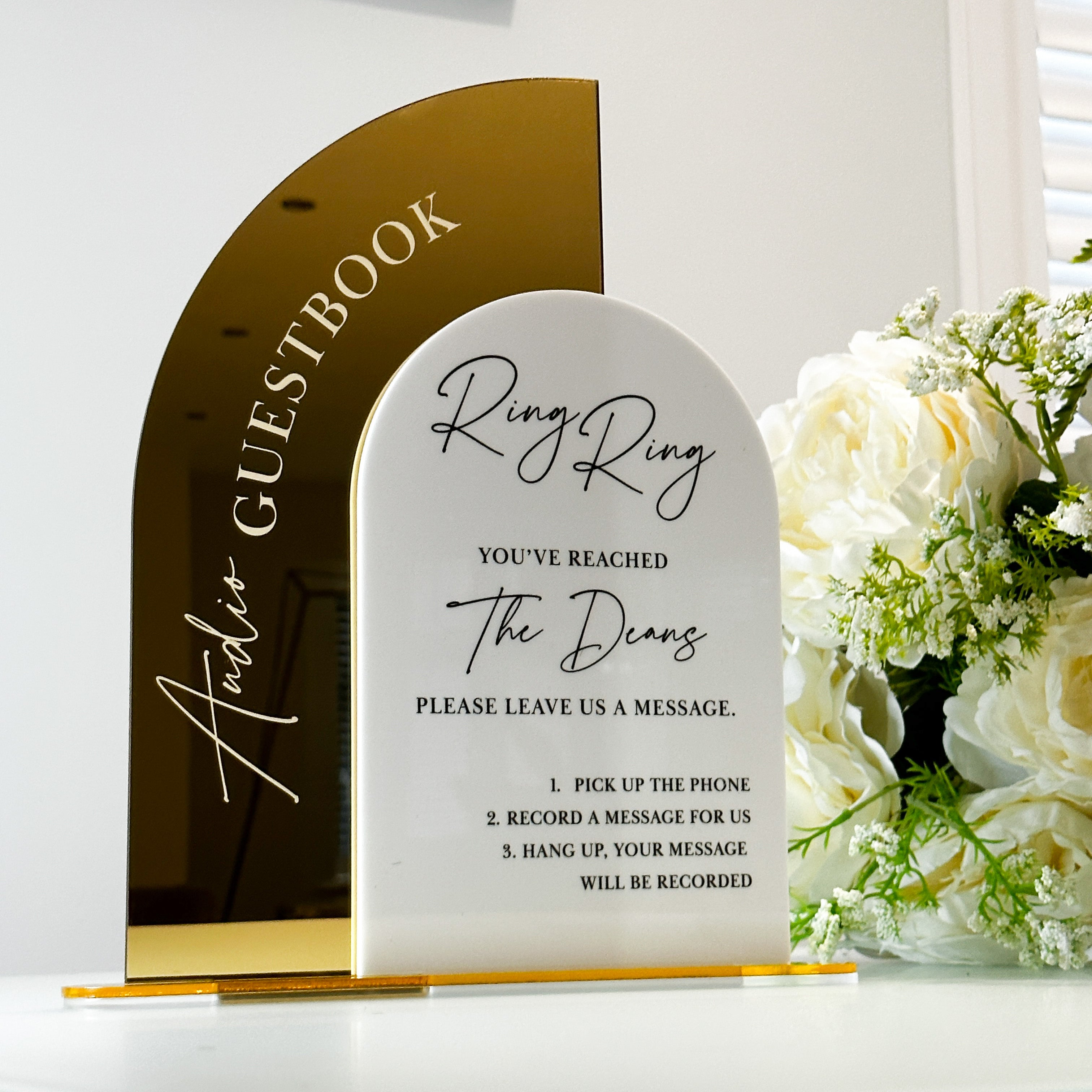 Audio Message Guest Book Sign