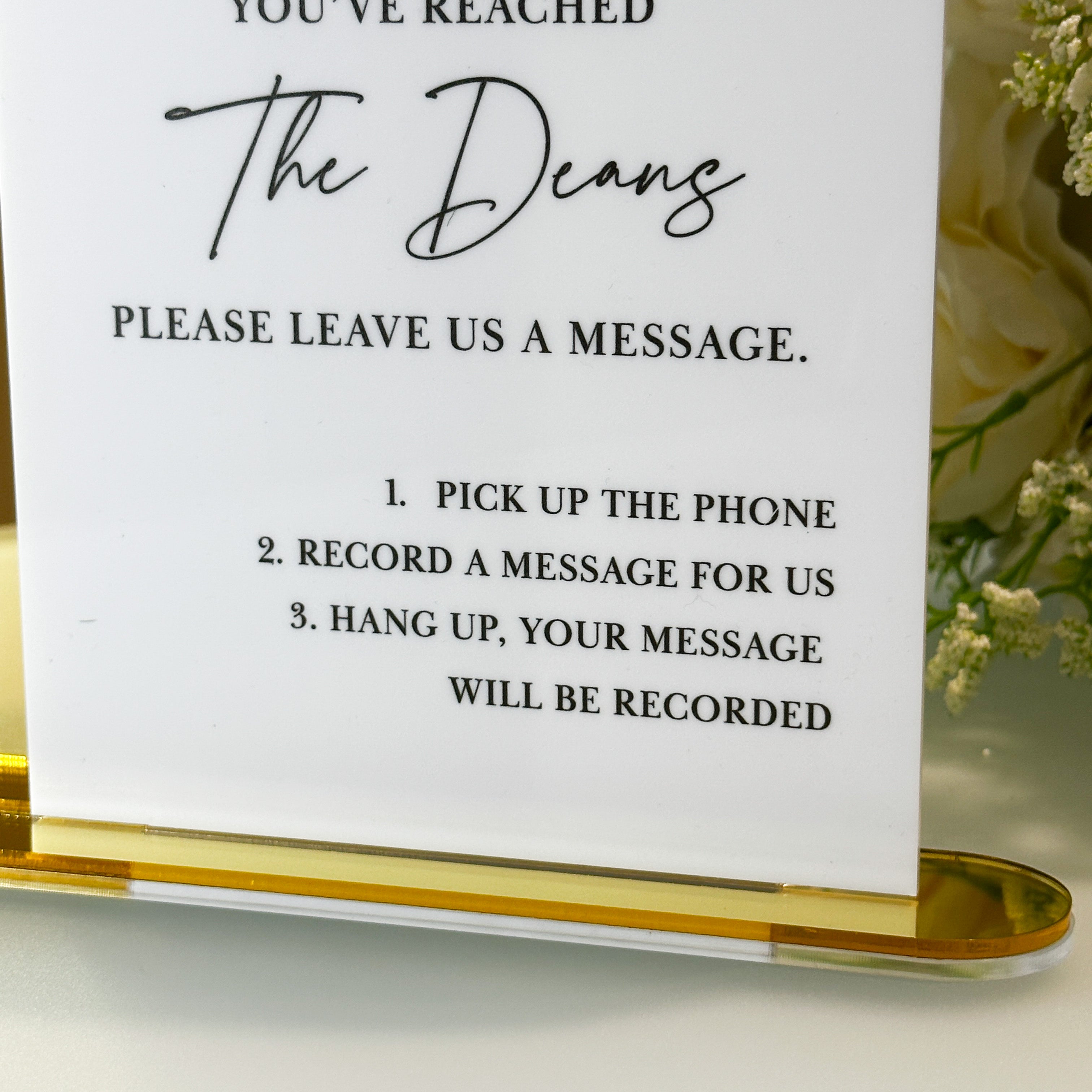 Luxury Audio Wedding Guestbook Sign