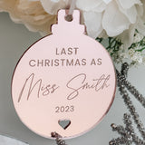 Bride To Be Bauble