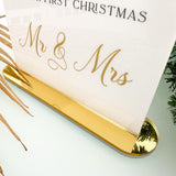 Sign an Ornament Luxury Christmas Wedding Sign