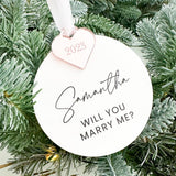 Will You Marry Me Surprise Christmas Gift