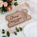 Wedding Table Décor - Personalised Favours