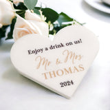 Have A Drink On Us Wedding Favours 
