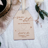 Save Our Date Wedding Invite