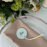 Luxury Spearmint Green Wedding Place Cards