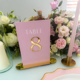 Dusky Pink & Gold  Wedding Table Décor