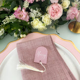 Luxury Dusky Pink Wedding Place Cards