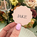 Nude Wedding Place Cards