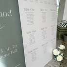 Personalised Wedding Seating Chart  & Welcome Sign